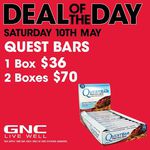 Quest Bars 1 Box for $36 or 2 for $70 GNC Victoria Gardens ONE DAY ONLY