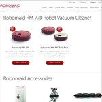 Robomaid RM-770 Vacuum Cleaner Was $599. Now $369! Free Shipping & 50 Day Money Back Guarantee