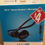 Wii U Stereo Headset and Microphone $4 @ EB Games (In Store)