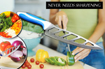 Stainless Steel Infinity Kitchen Knife Aka. Aero Knife Never Needs Sharpening $10.96 Delivered @ Ozstock