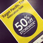 Target Pacific Fair QLD 50% Storewide