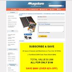 FREE 200W iTechWorld Folding Solar Panel with $199 Subscription of Caravan and Motorhome on Tour