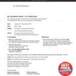 VIP Sale Midnight Event @ Domayne / Harvey Norman at 103 - 123 Parramatta Rd, Auburn, NSW ONLY
