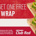 Red Rooster - Buy One Get One 'Tender's Wrap' Free - Redeemable with Voucher