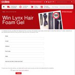 Win 1 of 100 Lynx Styling Gel Foam (Valued at $10ea) from Coles