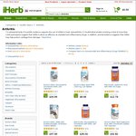 20% off Bone & Joint Supplements, Ceramic Mug $0.50 + Free Shipping over $40 (or $4 Ship< $40) @ iHerb