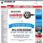 Ribble Cycles Extra 10% off Orders over £40 (Some Exclusions)