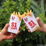 Regular Chips $1 @ KFC