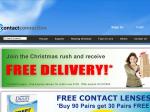 Free Delivery for Contact Lens Orders over $100