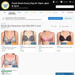 Bonds Bras 50% off in Cart & CatchOfTheDay (Membership Required)