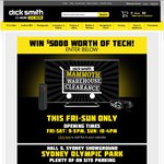 Win up to $5,000 Worth of Tech Products or a $500 Dick Smith Gift Card from Dick Smith (Sydney)