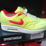 Nike Air Max QS Available in Neon Yellow and Pink $30 DFO Jindalee Brisbane