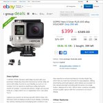 GoPro Hero 4 Silver & $50 eBay Voucher $399 Delivered @ Dick Smith eBay