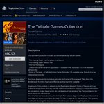 The Telltale Games Collection PS4 - $60.38 for PS Plus Members (Was $150.95)