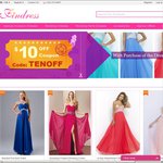 $10 off Coupon for Special Occasion Dresses at Findress.com