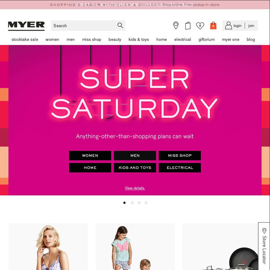 myer suitcase sale