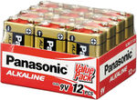 Panasonic Alkaline Batteries - 12x C - $7.99, 12x 9V - $7.99, 24x AAA - $5.99, 24x AA - $5.99 @ Masters