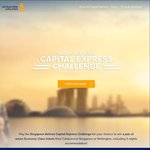 Win a Pair of Return Flights from Canberra to Singapore or Wellington + 3 Nights Accommodation from Singapore Airlines