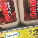 2L Oak Milk $2  (Save $3.25) at Woolworths (Bendigo VIC)