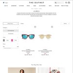 55% Discount on Le Specs Cat-Eye Printed Sunglasses for £13.13 (Approx. AUD $22) Delivered @ The Outnet