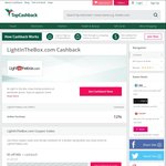 [TopCashBack US] LightInTheBox - $5 off $50, $10 off $100, $20 off $200, $30 of $300, $40 of $400 (USD) + 9% or 10% Cashback