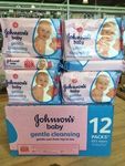 Johnson's Gentle Cleansing Baby Wipes 12x56pk (672 Wipes) $4.99 @ Shiploads Tas