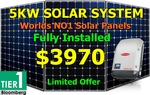 Fully Installed 5KW Solar System - $3970 @ Skylight Energy (NSW)