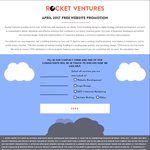 Free Website for Small Businesses or Not for Profits (1st Month Only) @ Rocket Ventures 