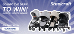 Win 1 of 4 Britax Steelcraft™ Strollers Worth Up to $849 from Britax