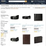 Dockers Men's Accessories (Belts, Wallets etc.) Upto 50% off Starting from ~AU $30 Shipped @ Amazon