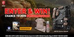 Win a MSI Z270 Camo Squad Motherboard, Ghost Recon: Wildlands and Camo Squard Goodie Bag or 1 of 4 Runner-up Prizes from MSI