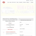 Win a Hyundai i30 Active Car Worth $23,000 or 1 of 4 $10,000 Cash Prizes from Metcash [NSW/QLD][With Purchase]