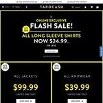 $99.99 Men's Jackets from Tarocash - Online only with Free shipping 