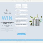 Win a House Cleaner for a Year Worth $2,500 from Sukin Australia