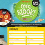 Win $100,000 or $10,000 Plus $100 Gift Card Daily by Purchasing 2 Zoosh Products at Any Participating IGA Store