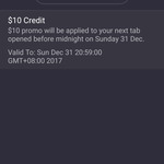 $10 off Bar/Dining Orders at Venues When Paying by Clipp App