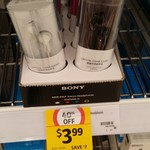 Sony Earphone MDR-E9LP for $3.99 @ Coles Richmond VIC