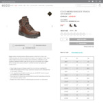 ECCO Men's Rugged Track GTX High Hiking Boot  $229.95 Delivered @ ECCO