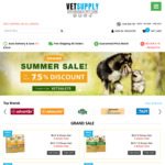 Extra 7% off on All Pet Supplies @ Vet Supply
