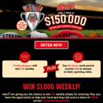 Win a Share of $150,000 with Mars [Purchase Any 2 or More Mars Products in One Transaction from IGA/Foodland/FoodWorks]