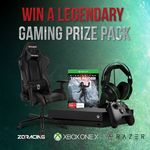 Win a Xbox One X, ZQRacing V6 Series Gaming Chair & Razer Thresher Ultimate Headset from Dendy Direct