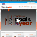 Win $10,000 from Australian Football League [Vote Weekly for Goal of The Year]