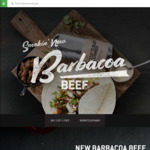 Zambrero Free Beef Burrito May 23rd Australia Wide (at Pop Up Stores Only)