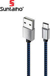 Suntaiho USB 3.1 Type C Cables 1m Fast Charge & Data for S9+/S8+/Other - 1 for $3.99, 2 for $7.49, 10 for $26.40 @ Cetreno eBay