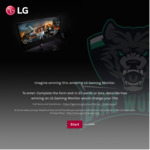 Win 1 of 4 LG UltraWide Gaming Monitors Worth $699 from LG