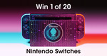 Win 1 of 20 Nintendo Switches from Axosoft