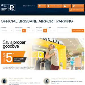 $5 parking brisbane airport