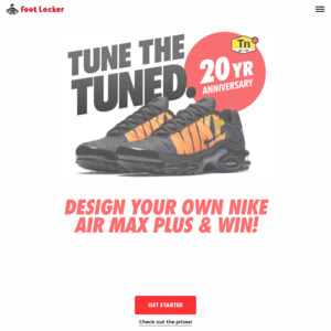 Design your own tns sales footlocker