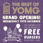 [VIC] Free Burgers, Wednesday (19/12) from 5-6PM @ YOMG (Berwick)