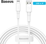 Baseus Lightning 2.4a Cable 1M White - US $2.64 (~AU $3.90) Delivered @ Joybuy